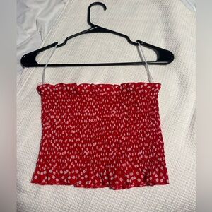 Shein floral tube top